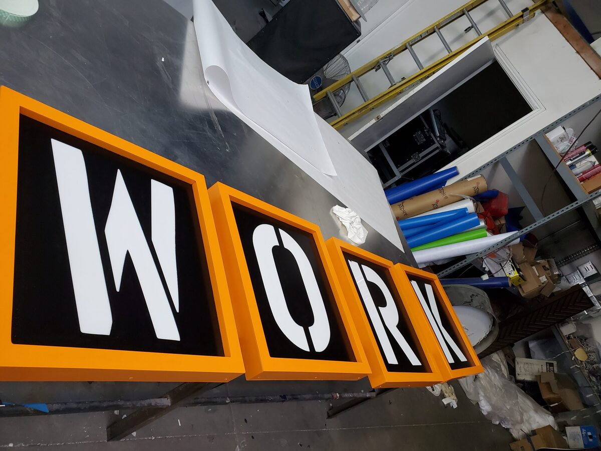 Illuminated channel letter sign fabrication — cost breakdown for Los Angeles businesses