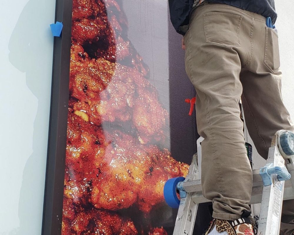 Main Chick Window Vinyl Graphics